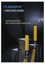 DADISICK QA Series Long Range Beam Spacing 30mm Safety Light Curtain