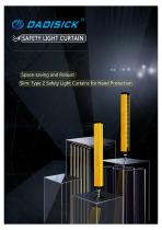 DADISICK QC Series Universal Spacing 30mm Safety Light Curtain