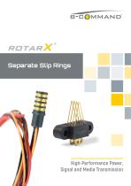 Separate Slip Rings rotarX by B-COMMAND