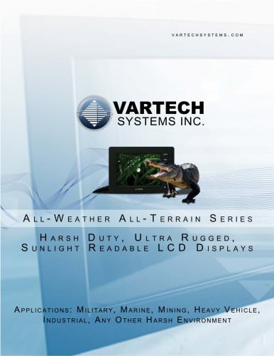 IP67 All-Weather All-Terrain Monitors