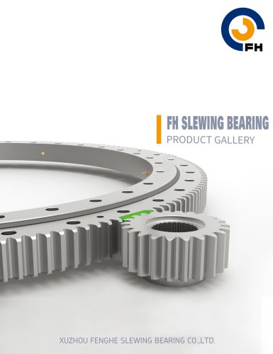 Slewing bearing & slewing ring catalog