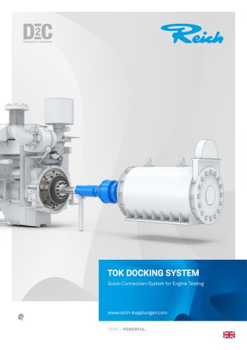 Adaptive TOK-Docking-System for Engine Testing