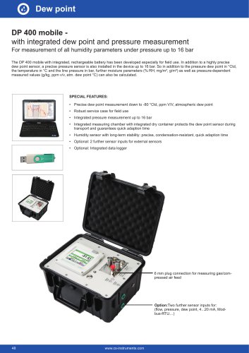 Data sheet DP 400 mobile - EN