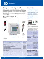 Data sheet DS 400 dew point monitoring