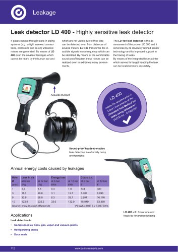 Data sheet LD 400