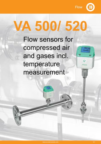Data sheet - VA 500/520