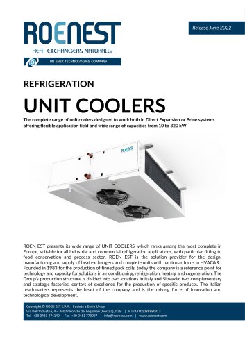 REFRIGERATION UNIT COOLERS