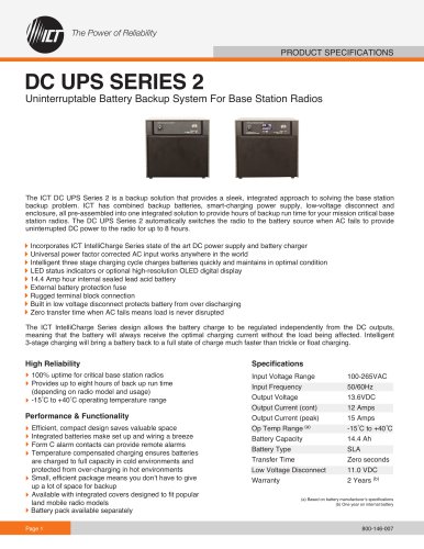 DC UPS SERIES 2