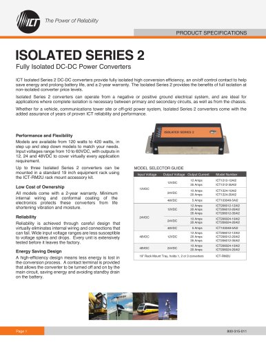 ISOLATED SERIES 2