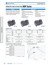 Rocking Piston Type Dry Vacuum Pumps DOP Series