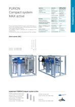 configuration options UV plant PURION Compact system MAX active