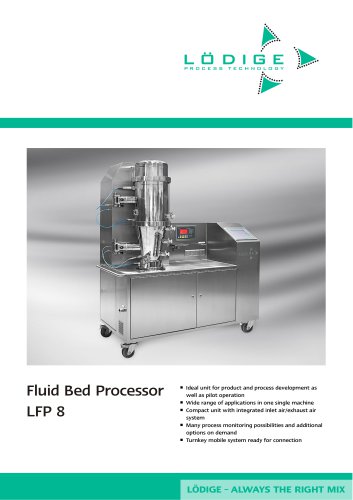 Fluid Bed Processor LFP 8