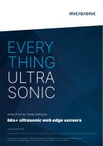 bks+ ultrasonic edge sensors