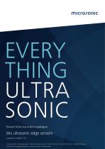 bks ultrasonic edge sensors