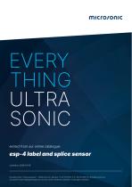 esp-4 label/splice sensor