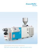 36D twin-screw extruders ? pipe extrusion series