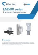 EM500 LoRaWAN Sensor for Outdoor Environment Monitoring