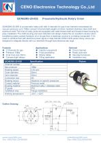 CENO Turn table rotary union QCN02M3-20-05S