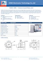 CENO Waveguide Rotary Joint Single Channel RCN01-13WG