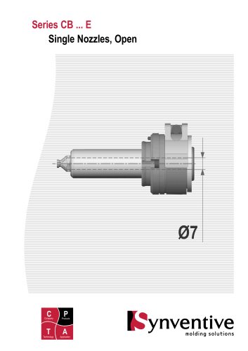 Sprue Bushing / Single Nozzle CB..E