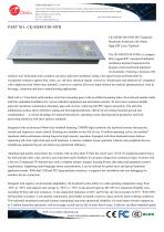 Waterproof Membrane surface pharmaceutical stainless steel panel mount keyboard with integrated touchpad mouse