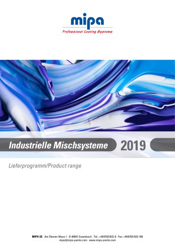 Industrielle Mischsysteme 2019