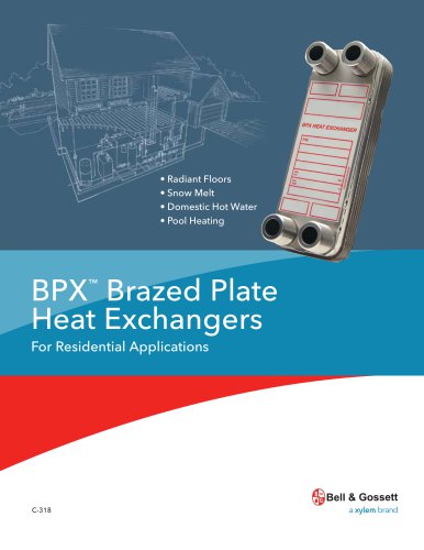 BPX ™  Brazed Plate Heat Exchangers