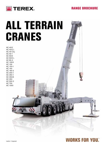 All Terrain Cranes - Range Brochure