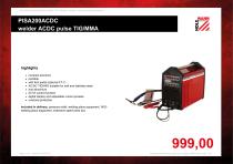 PISA200ACDC welder ACDC pulse TIG/MMA