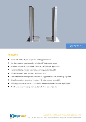 HL7226D1 Gate Reader_datesheet