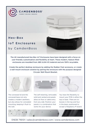 Hex-Box IoT Enclosure