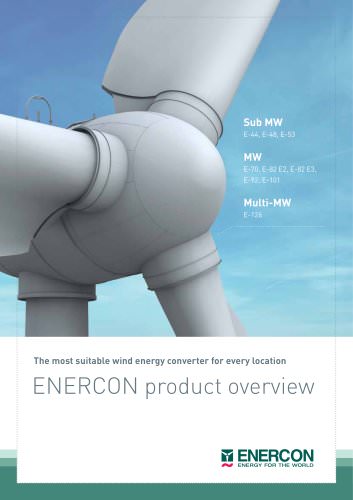 ENERCON Product overview