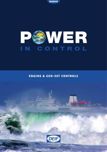 Engine & Gen-Set Controls - MARINE