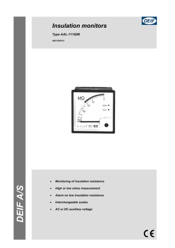 Insulation monitor – type AAL-111Q96