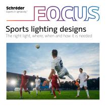Sports lighting designs