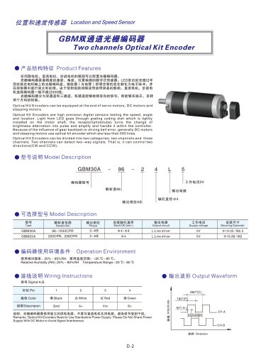 DYD MOTOR_2 Channels Optical Encoder