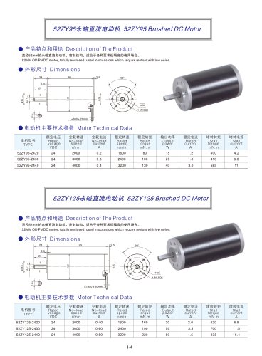 DYD MOTOR_Brushed DC Motor_52ZY95