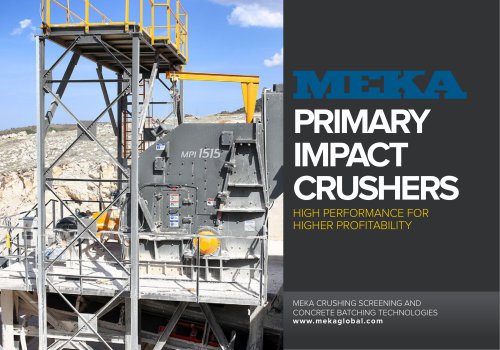 MEKA PRIMARY IMPACT CRUSHER