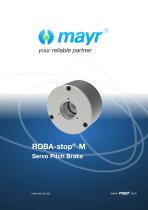 ROBA-stop-M servo pitch