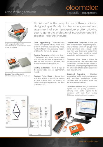 ElcoMaster® Oven Profiling Software