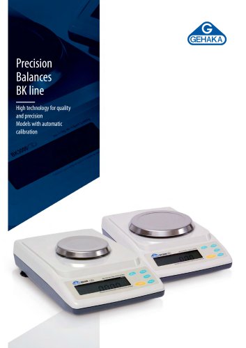 BK line - Precision Balances