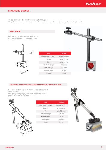 MAGNETIC STANDS