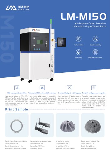small metal 3d printer-LM-150