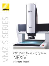 CNC Video Measuring System NEXIV Standard Model