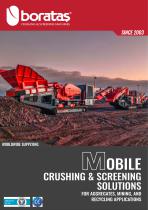 Boratas Mobile Crushing and Screening Equipment