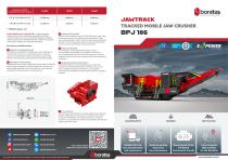 Boratas Tracked Mobile Jaw Crusher - BPJ106