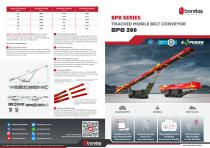 BPB200 - Boratas Tracked Mobile Stacker Conveyor 