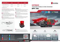 BPC100 - Boratas Tracked Mobile Cone Crusher