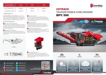 BPC200 - Boratas Tracked Mobile Cone Crusher