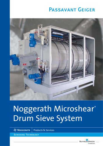 Noggerath Microshear® Drum Sieve System